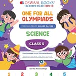 Oswaal One For All Olympiad Class 5 Science | Previous Years Solved Papers | For 2024-25 Exam Paperback – 26 March 2024