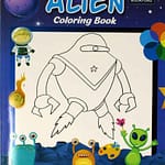 Alien Colouring Book