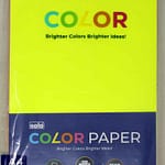 Solo A4 Bright Colored paper-Pack of 100