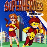 Superheroes Coloring Book