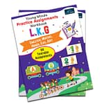 Young Minds Practice Assignments Workbook - Lkg