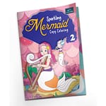 Sparkling Mermaid Copy Coloring Book - 2