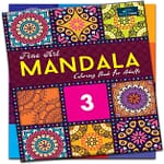 Fine Art Mandala Coloring Book For Adults - 3