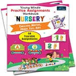 Young Minds Practice Assignments Workbook - Nursery