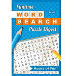Funtime Word Search Puzzle Digest (Blue)