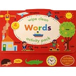 Wipe Clean - Words Activity Pack