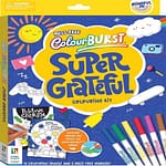 Mindful Me Super Grateful Colour Burst Colouring Kit