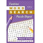 Funtime Word Search Puzzle Digest (Purple)